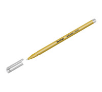 Ручка гелевая Berlingo "Brilliant Metallic", золото металлик, 0,8мм, CGp_40009