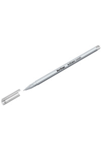 Ручка гелевая Berlingo "Brilliant Metallic", серебро металлик, 0,8мм, CGp_40010