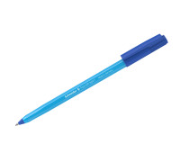 Ручка шариковая Schneider "Tops 505 F" синяя, 0,8мм, голубой корпус, 150523