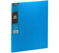 Папка на 2 кольцах Berlingo "Color Zone", 35мм, 600мкм, синяя, ABp_23602