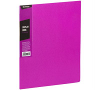 Папка с 20 вкладышами Berlingo "Color Zone", 14мм, 600мкм, розовая, AVp_20613