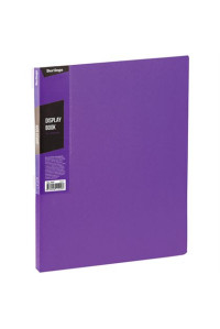 Папка с 40 вкладышами Berlingo "Color Zone", 21мм, 600мкм, фиолетовая, AVp_40607