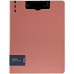 Папка-планшет с зажимом Berlingo "Instinct", A4, пластик (полифом), фламинго/чёрный