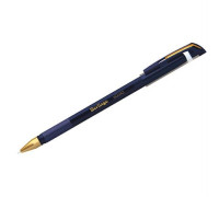 Ручка шариковая Berlingo "xGold" синяя, 0,7мм, игольчатый стержень, грип, CBp_07500
