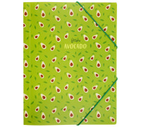 Папка на резинке MESHU "Avocado" А4, 500мкм, MS_39561