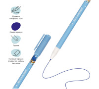 Ручка гелевая стираемая MESHU "Space Adventure" синяя, 0,5мм, корпус ассорти, MS_65978