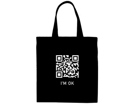 Сумка-шоппер ArtSpace "QR-code", 31*39см