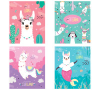 Тетрадь 48л., А5, клетка ArtSpace "Funny lama", Т48к_29740