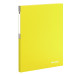 Папка с 40 вкладышами Berlingo "Neon", 21мм, 700мкм, неоновая жёлтая