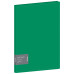 Папка с 20 вкладышами Berlingo "Soft Touch", 17мм, 700мкм, зелёная, с внутр. карманом