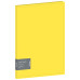 Папка с 20 вкладышами Berlingo "Soft Touch", 17мм, 700мкм, жёлтая, с внутр. карманом