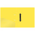 Папка на 2 кольцах Berlingo "Soft Touch", 40мм, 700мкм, жёлтая, D-кольца, с внутр. карманом