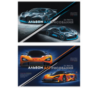 Альбом для рисования 24л., А4, на скрепке ArtSpace "Авто. Extreme racing", А24_26212