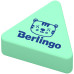 Ластик Berlingo "Zoo", 12шт., треугольные, 28*24*10мм, PVC бокс