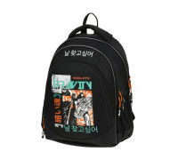 Рюкзак Först F-JUNIOR "Gravity" 38*29*18см, 3 отделения, 2 кармана, эргономичная спинка, FT-RM-081003