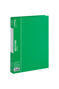 Папка с 20 вкладышами Berlingo "Standard", 14мм, 600мкм, зелёная,MT2425  